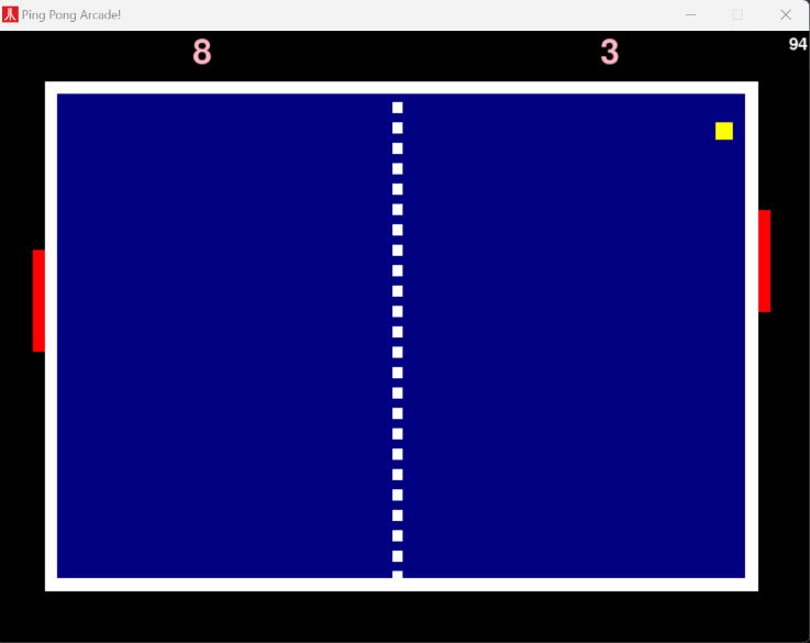 Live gameplay with score tracking and physics-based ball movement